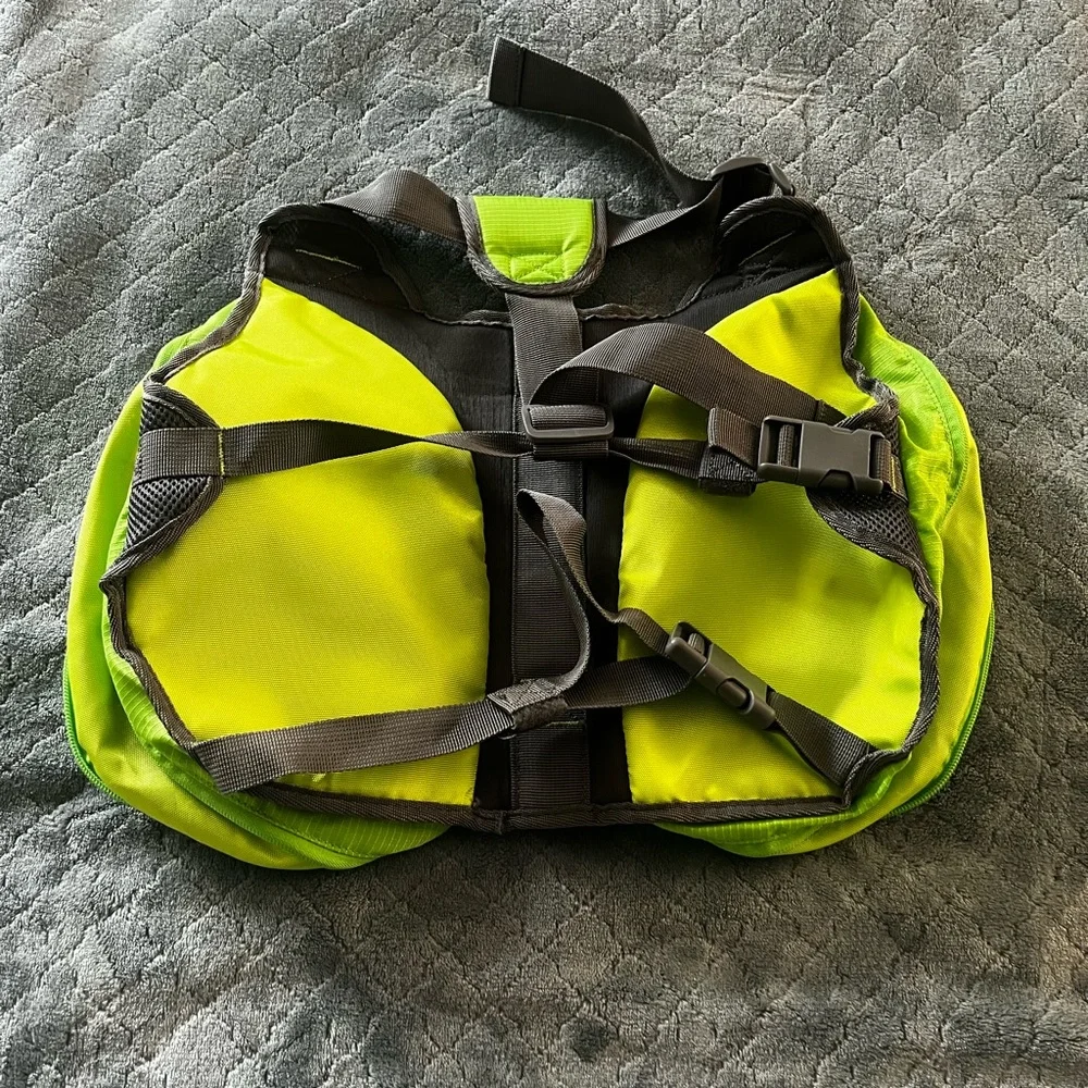 NWOT Green‎ Dog Backpack YOUR DOG WEAR IT 55lb+
